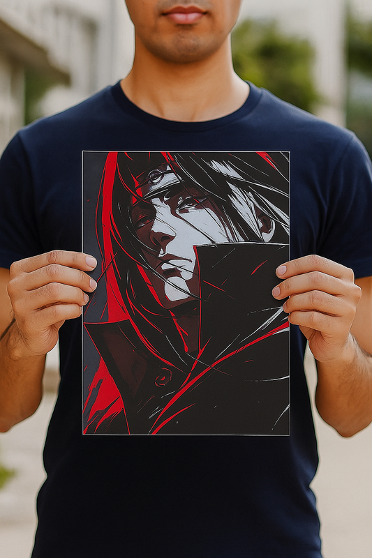 Itachi Uchiha: Crimson Legacy Poster