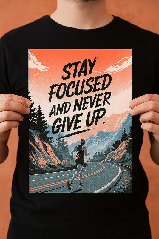 Stay Focused: Runner’s Drive Poster