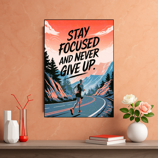 Stay Focused: Runner’s Drive Poster
