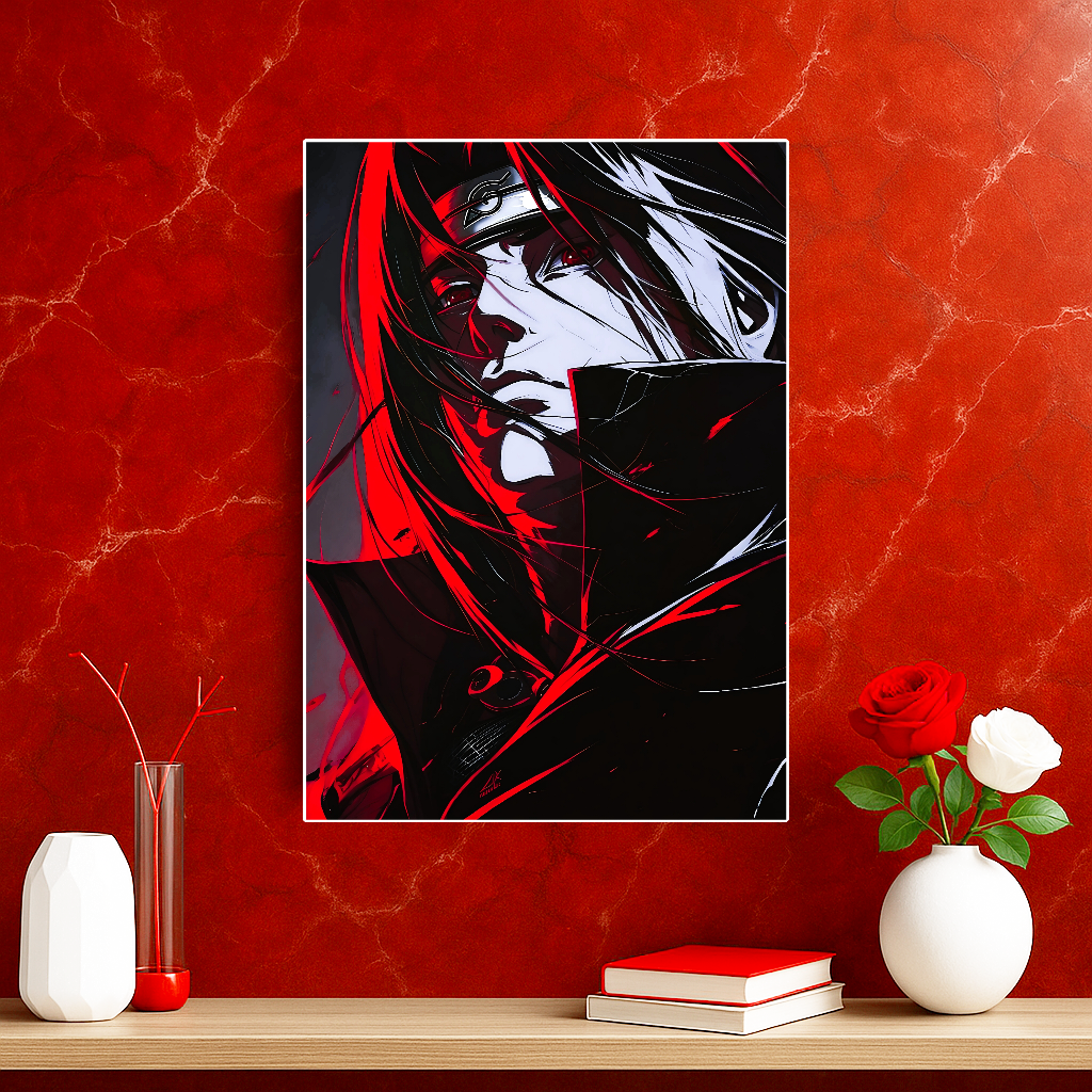 Itachi Uchiha: Crimson Legacy Poster